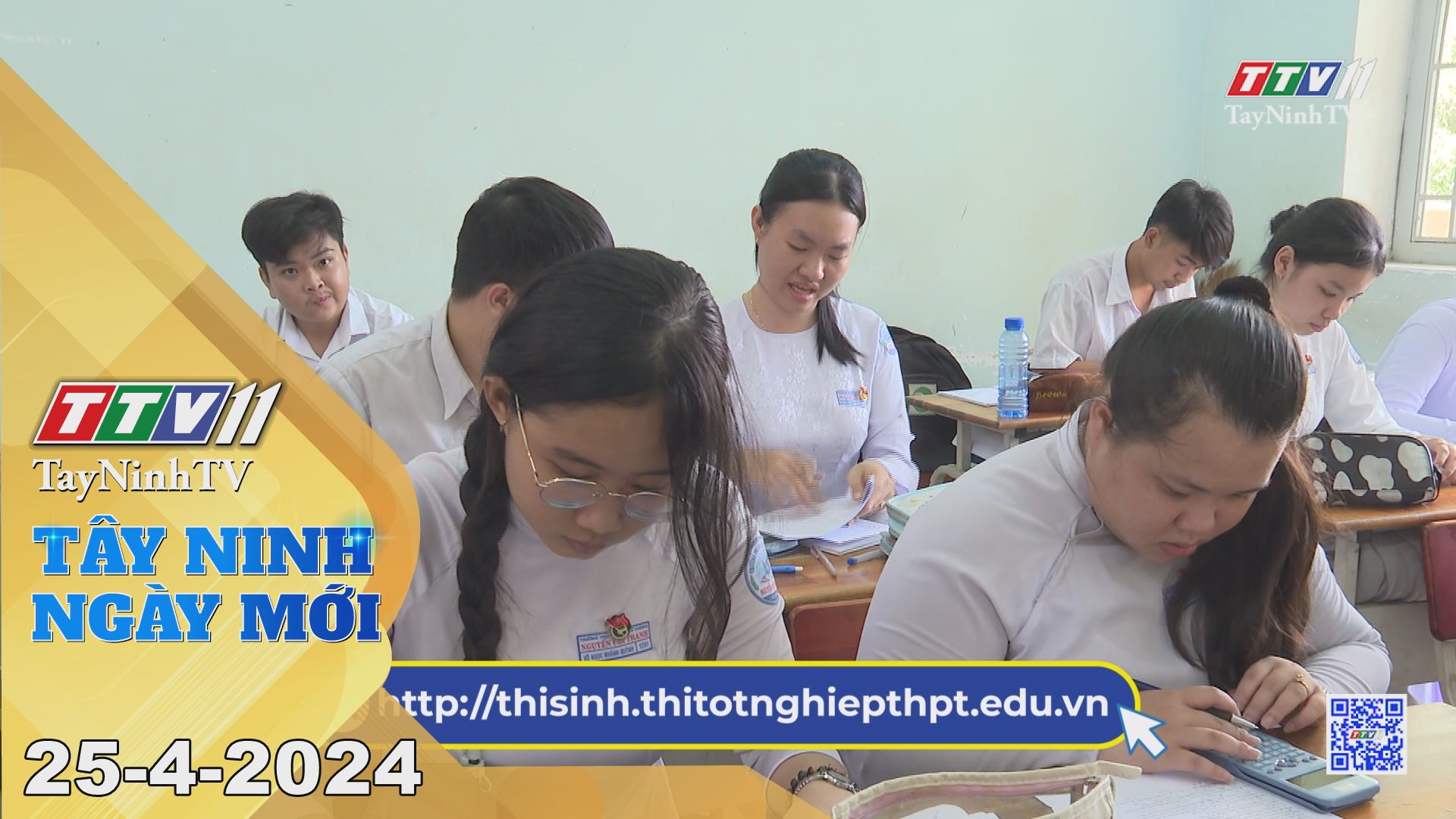 Tây Ninh ngày mới 25-4-2024 | Tin tức hôm nay | TayNinhTV